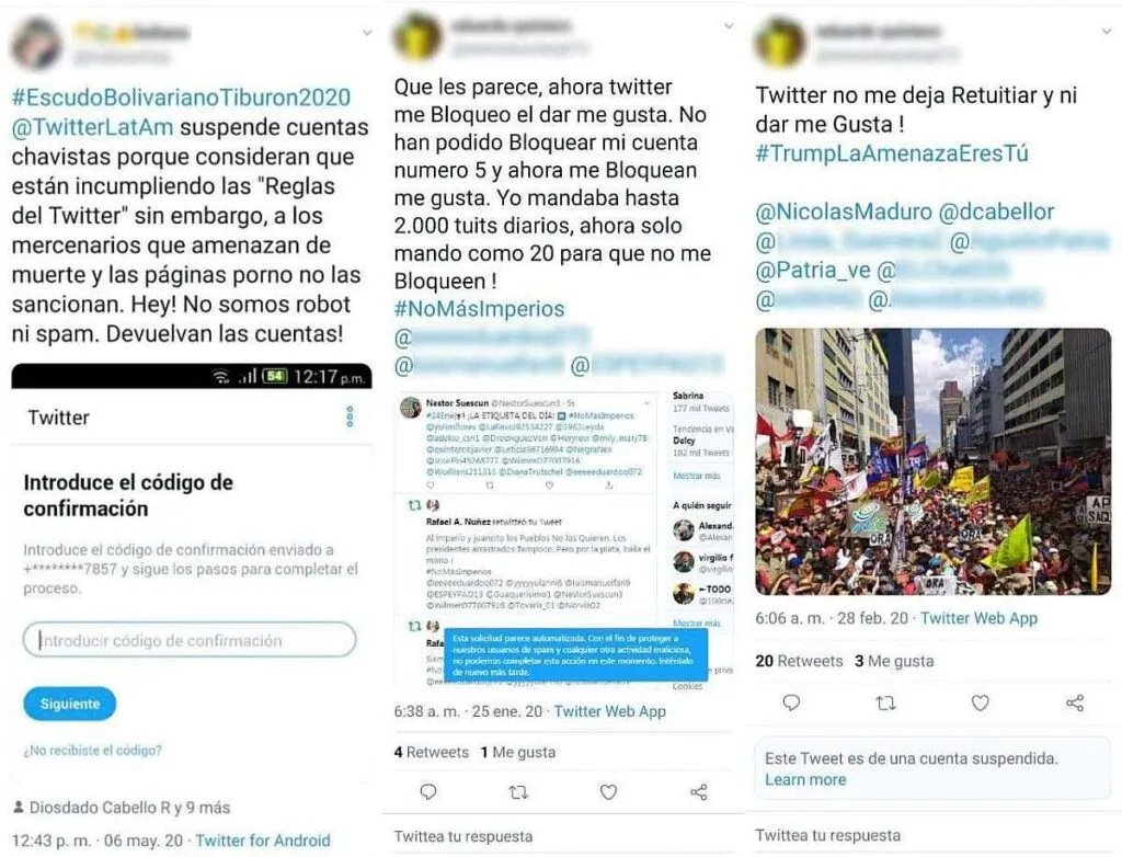 Cuentas falsas chavistas vs. Twitter: una guía para principiantes