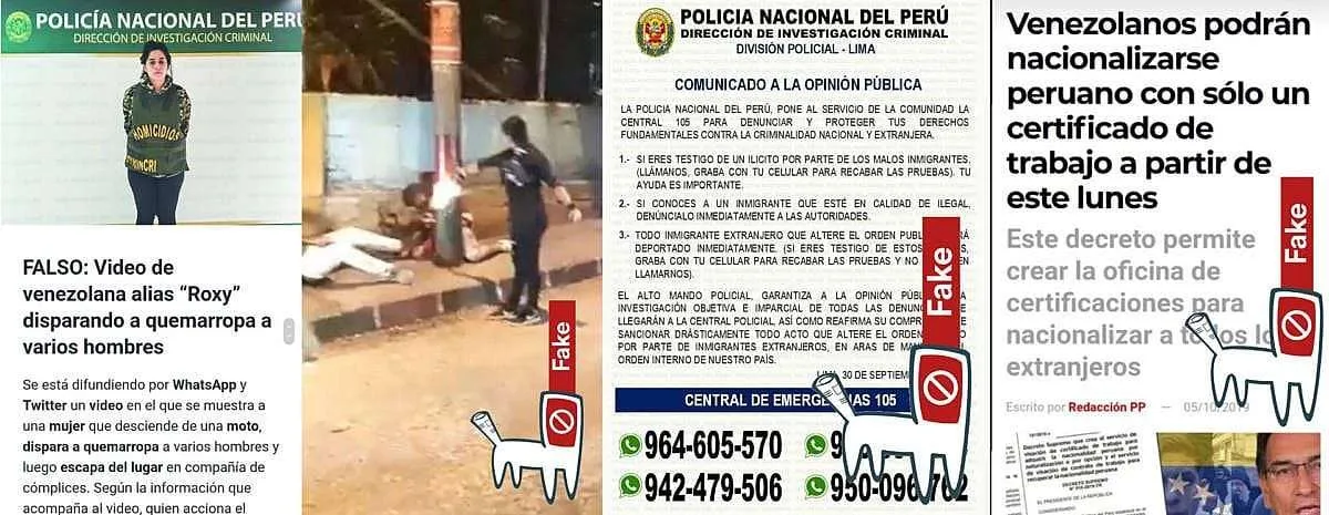 Desinformación xenófoba contra la diáspora venezolana