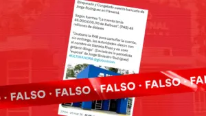 Es falso haya bloqueado cuenta 46 millones dolares jorge rodriguez panama
