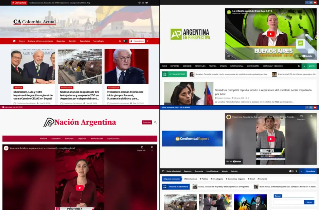 The network of fake news sites amplifying delcy