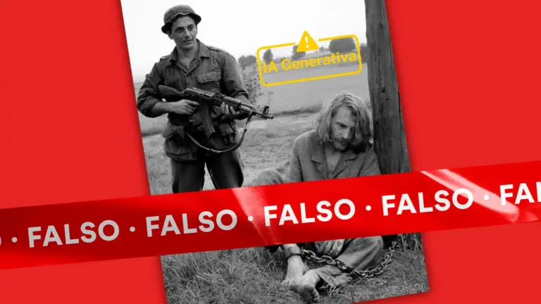 Es falsa esta fotografía de Jorge Antonio Rodríguez junto al estadounidense William Niehous