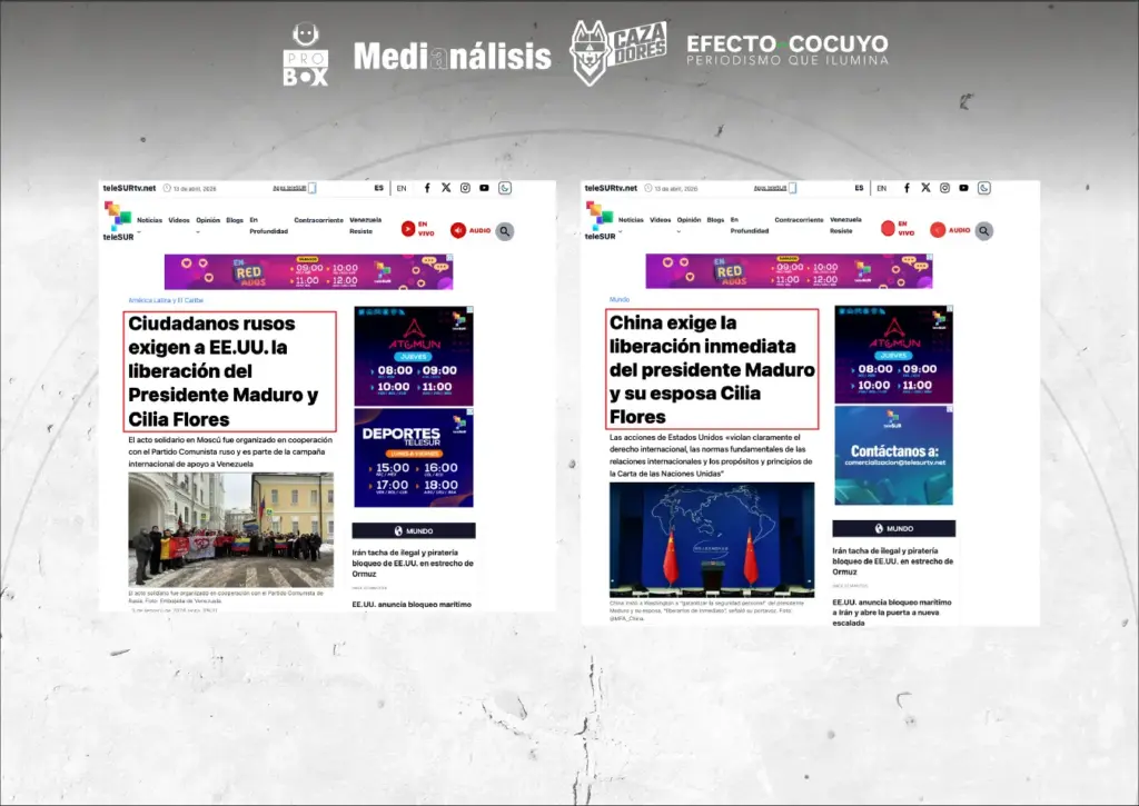 Lamaquinariadeleco red detras exportacion relato oficial venezolano