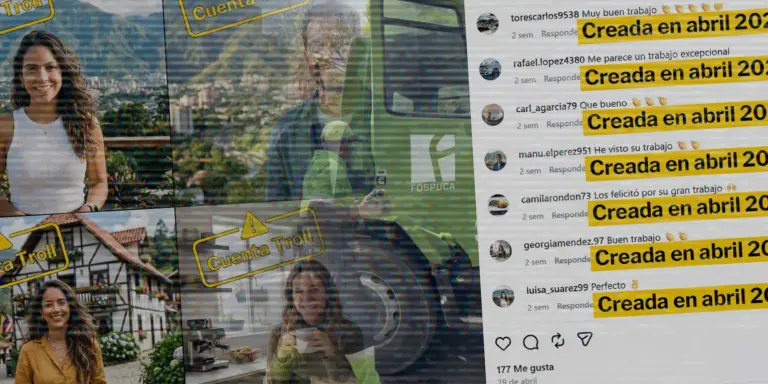 Una red troll en Instagram atacó a medios venezolanos y elogió a Fospuca y a Elarba