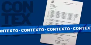 Contexto carta embajada ccct