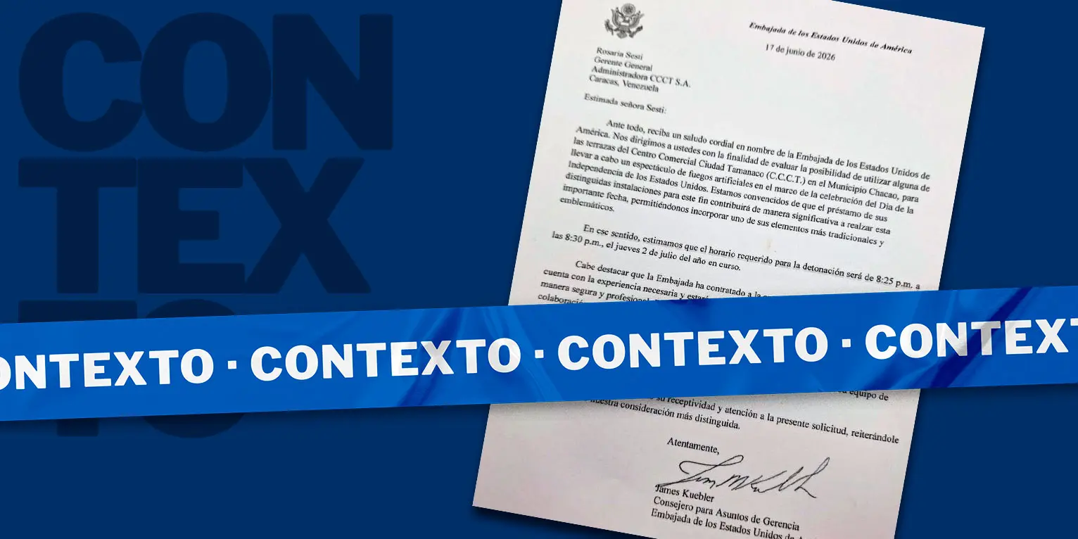 Contexto carta embajada ccct