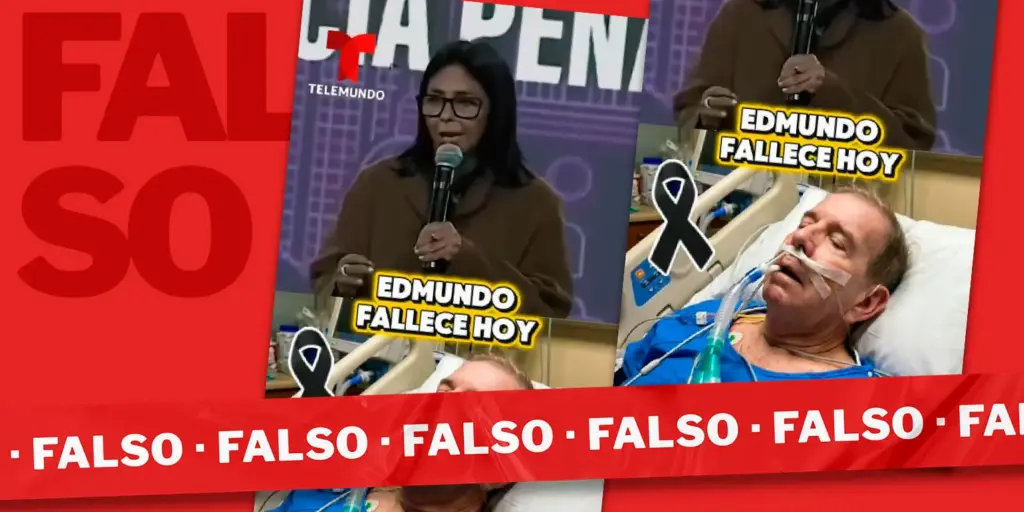 Delcy Edmundo falso anuncio muerte