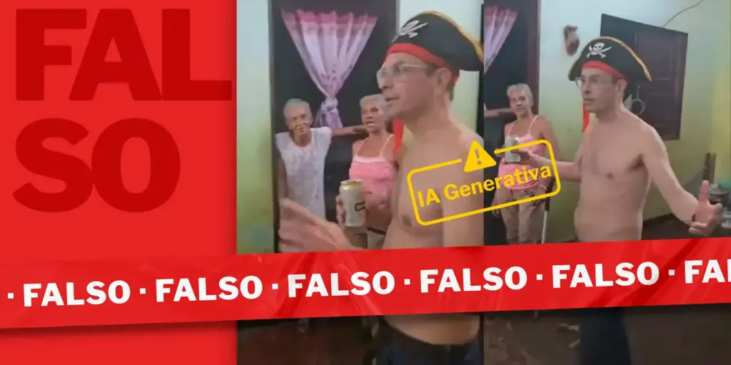 Este video de Henrique Capriles sin camisa y con sombrero de pirata fue creado con IA