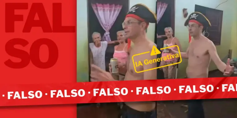 Este video de Henrique Capriles sin camisa y con sombrero de pirata fue creado con IA