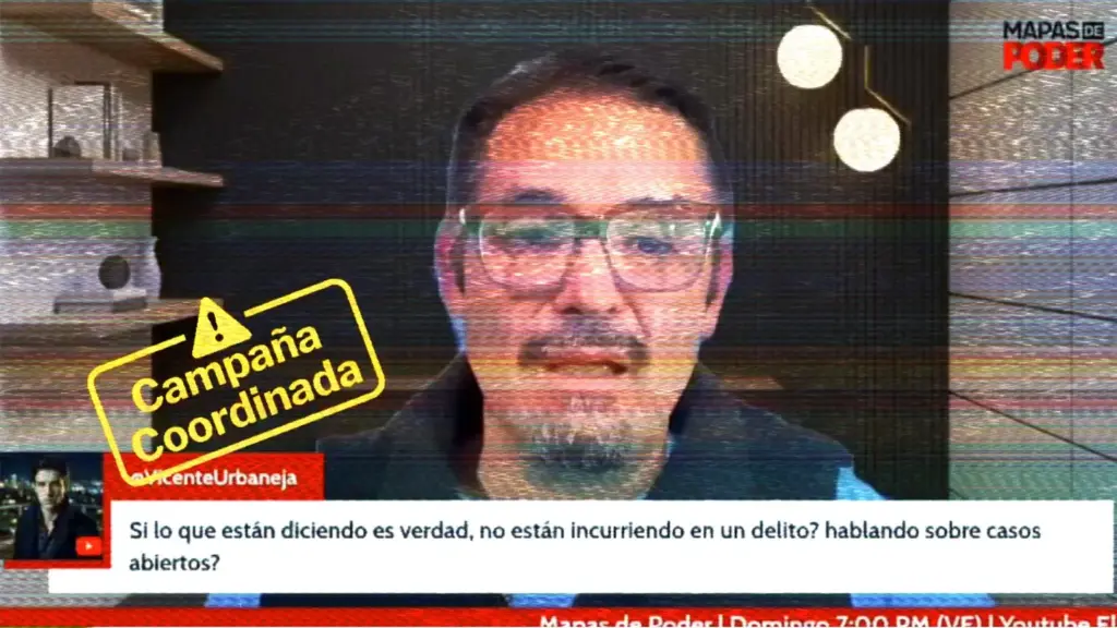 Cuentas inauténticas atacaron en vivo el programa de El Pitazo sobre los narcopolicías de la PNB