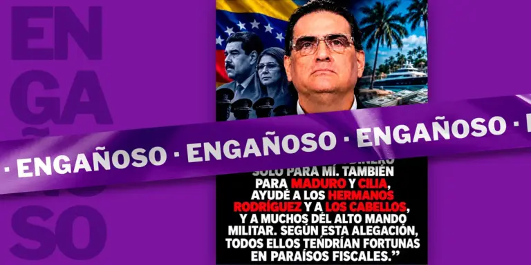 No es cierto que Alex Saab confesó explícitamente que lavó dinero para Maduro, Flores, “los Rodríguez” y “los Cabello”