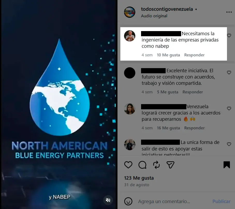 Comentarios casi idénticos en publicaciones del mismo día desde cuentas distintas